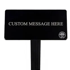 Custom Ground Stake With Your Own Message