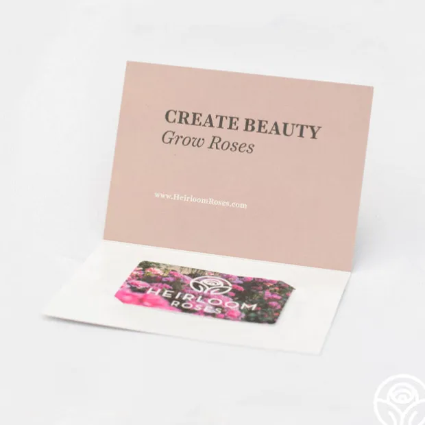 Heirloom Roses Gift Card (Tangible)